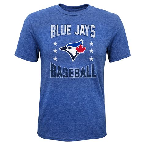 Thesportsdenca Toronto Blue Jays Youth Triple Play T Shirt By Outerstuff