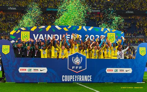 FC Nantes Coupe de France 2022 Célébrons la victoire