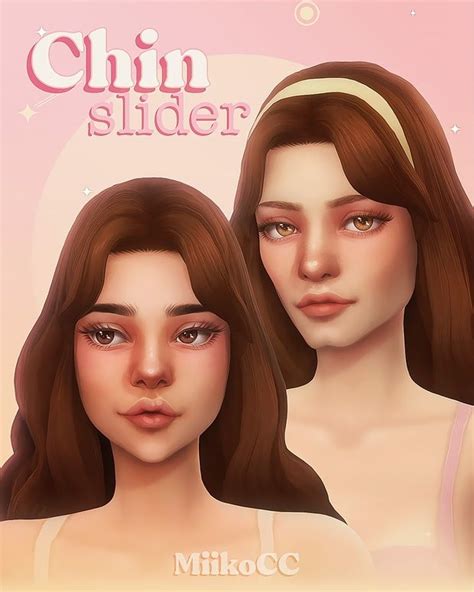 Chin Slider Miiko On Patreon In 2021 Sims 4 Sims Sims 4 Cc Skin