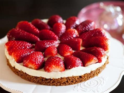 tarte aux fraises et aux spÉculoos sans cuisson recettes et delices
