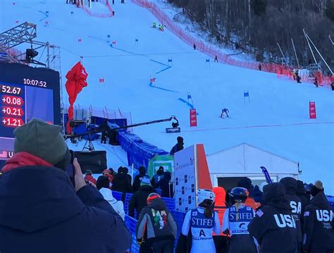 Swiss Skier Finishes 1st At Killington Womens World Cup Ski Race