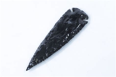 Black Obsidian Arrowhead 6 One Arrow Kids Love Rocks