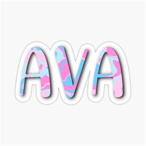 Ava Sticker For Sale By Dolphin1128 Redbubble