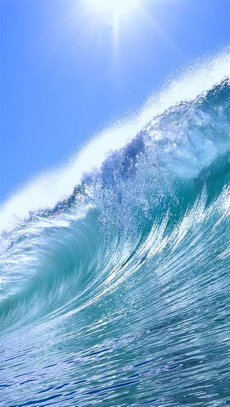 Waves Earth Nature Sea HD Phone Wallpaper Peakpx