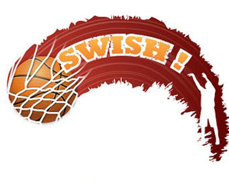 Download High Quality Basketball Clipart Swoosh Transparent Png Images