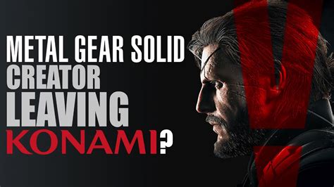 metal gear solid creator on lockdown by konami the know youtube