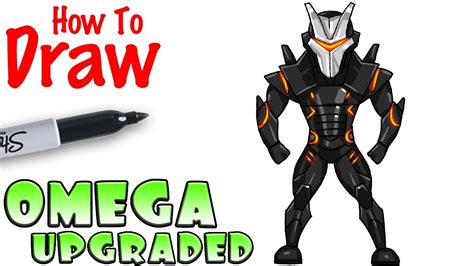 How To Draw Omega Upgraded Fortnite Youtube