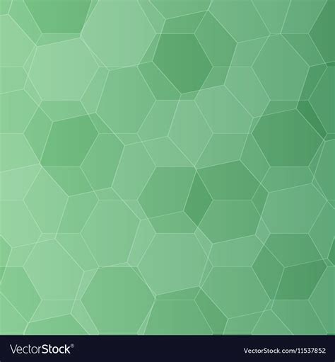 Background With Green Honeycombs Royalty Free Vector Image