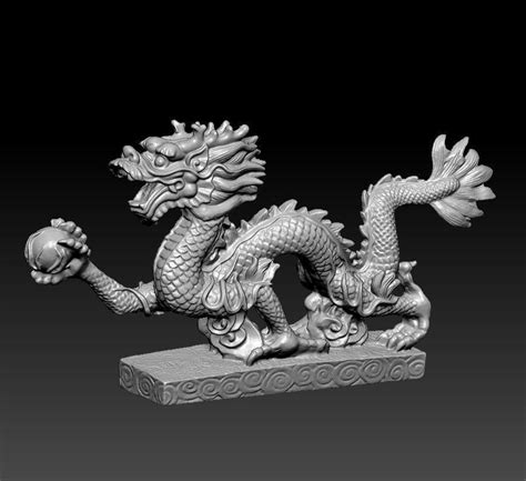 At this point, further progress involves learning about the various states of immortality beyond enlightenment. Chinese dragon 3D model 3D printable OBJ MTL STL