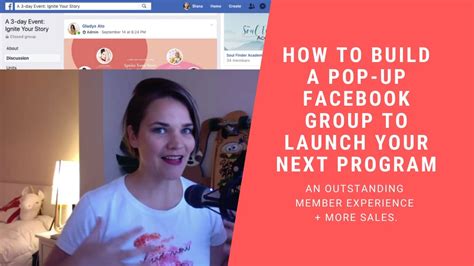 How To Build A Pop Up Facebook Group Outstanding Member Experience