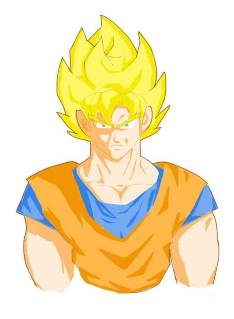 Ssj Goku Color By Magnus187 On Deviantart