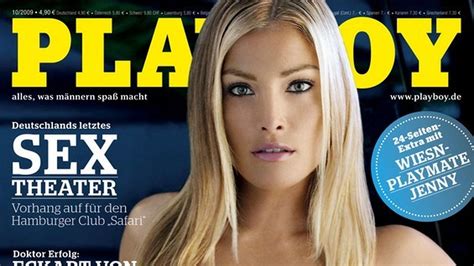 Tanja Wenzel Ziert Das Neue Playboy Cover Promiflash De