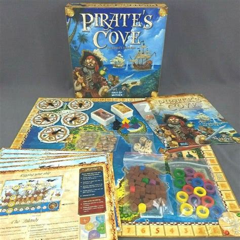 Pirate S Cove Board Game By Days Of Wonder Complete Sealed Card Deck Daysofwonder Pirates