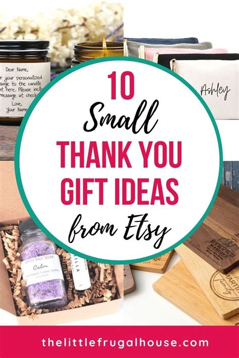 10 Small Inexpensive Thank You T Ideas The Little Frugal House