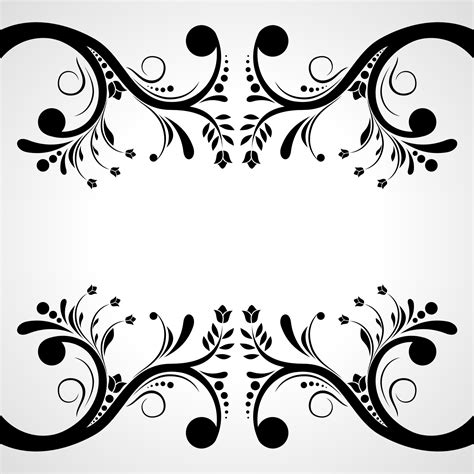 Floral Shapes Vector At Collection Of Floral Shapes