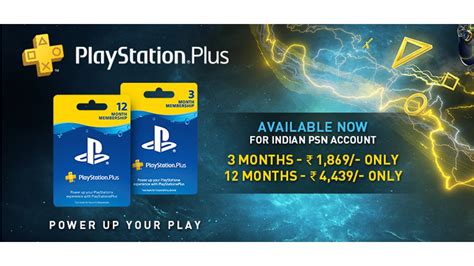 At least one ps5 and two ps4 games monthly. PlayStation Plus 3 & 12 Months Membership is now available in India