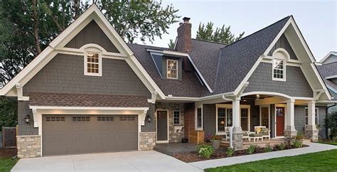 How do i match the color of my roof? kendall charcoal painted brick ranch | Warm Gray Paint in ...