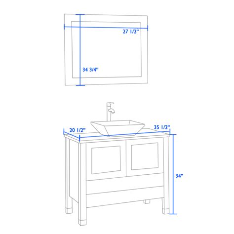 36black bathroom vanity and sink combo,0.5tempered glass vessel sink vessel sink,orb faucet,drain parts,bathroom vanity top,glass sink bowl,removable vanity pedestal,mdf board,mirror,mounting ring 3.8 out of 5 stars 18 36" Solid Wood & Porcelain Single Vessel Sink Vanity Set ...