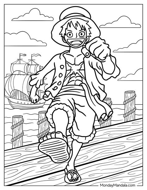 30 One Piece Coloring Pages (Free PDF Printables)