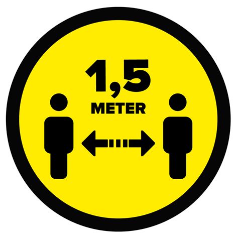 M and cm definitions and information, conversion calculators and tables. Store floor sticker distance 1.5 Meter (25 cm Round) - Dr ...