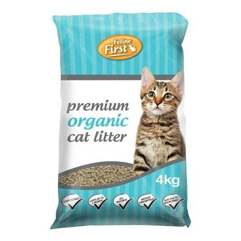 Tons is the estimated amount of cat litter sent to landfill in the uk every year. 4kg Bag Premium Organic Cat Kitty Litter Fragrance Free ...
