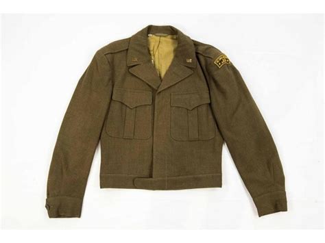 Sold Price Wwii Eisenhower Jacket Stars And Stripes September 6