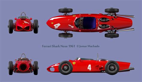 Ferrari Shark Nose F1 1961 Smcarsnet Car Blueprints Forum