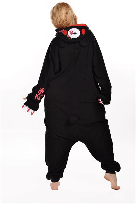 Unisex Adult Pajamas Black Gloomy Bear Sleepwear Kigurumi Animal