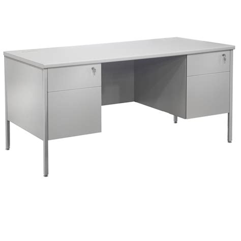 Tuffmaxx Double Pedestal Steel Desk Office Furniture Warehouse Direct