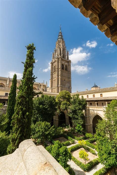 A View Of Beautiful Medieval Toledo Spain Stock Photo Image Of House