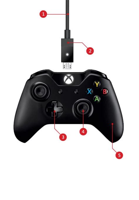 Xbox One Controller Cable For Windows Microsoft Accessories