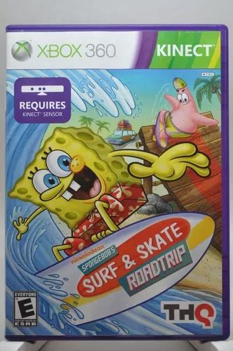 Spongebob Surf And Skate Roadtrip Xbox 360 Mercadolibre