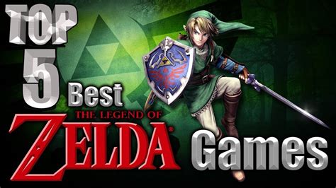 Top 5 Best The Legend Of Zelda Games Youtube
