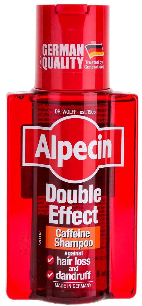 Alpecin Double Effect Caffeine Shampoo Shampooing Anti Chute La