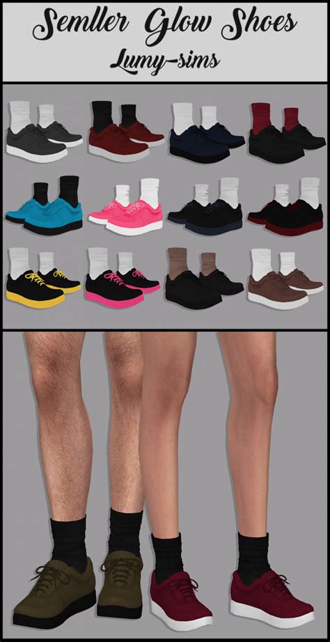 Конвертированные кроссовки с носками для МЖ Semller Glow By Lumy Sims