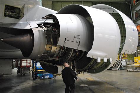 Ge90 115b Engine With The Cowling Extended Pics