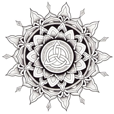 Celtic Knot Mandala Celtic Knot Tattoo Mandala Tattoo Design Celtic