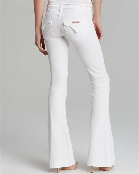 Lyst Hudson Jeans Jeans Ferris Flare In White In White