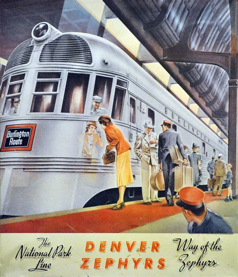 Rail Poster 1940s Train Posters Vintage Ads Travel Posters