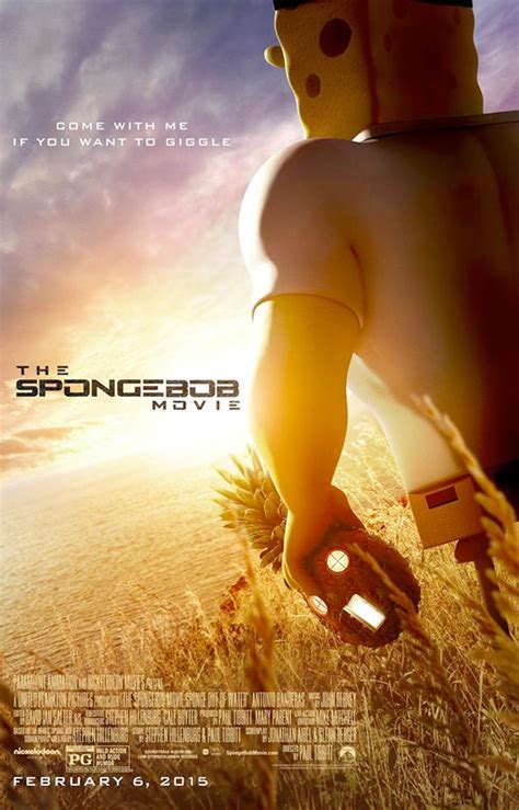 This is a production article for the spongebob squarepants film, the spongebob movie: New Poster Implies That SpongeBob SquarePants Will Get You ...
