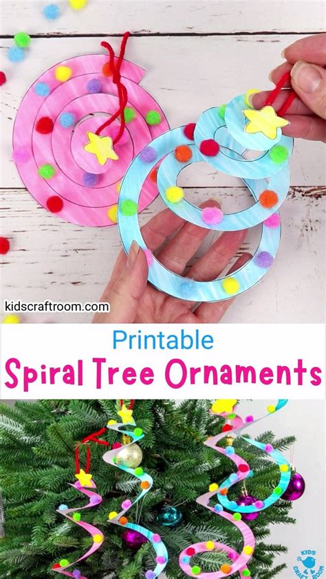 Spiral Christmas Tree Ornaments Video Video Preschool Christmas