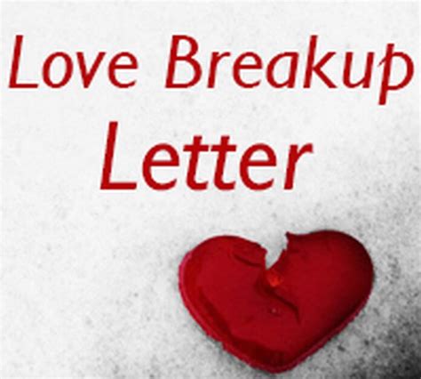 Breakup Letter Archives Page 2 Of 3 Free Letters