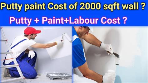 Putty Paint Cost Of 2000 Sqft Wall Putty Paint And Primer Cost