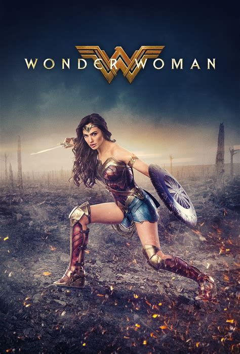 Check Out My Behance Project Wonder Woman Fan Movie Poster Https