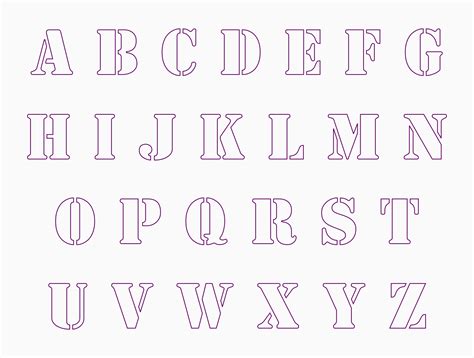 9 Best Images Of Free Printable Fancy Alphabet Letters Templates Free