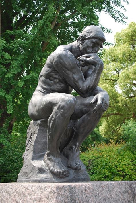 The Thinker Pose Beneficial In The Bathroom Researchers The Mainichi