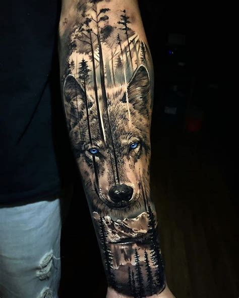 Pin By Krista Galloway On Vini Wolf Tattoo Sleeve Men Tattoos Arm