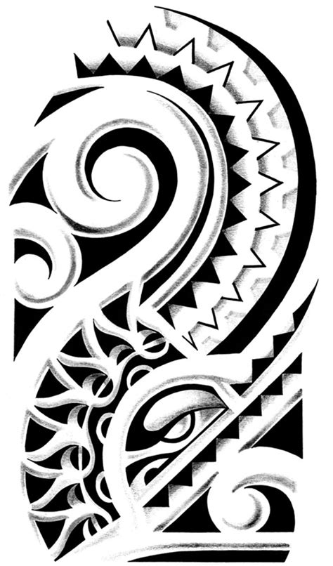 This area of the pacific ocean is wide and vast. Tattoo Flash - Polynesian | IdeaTattoo