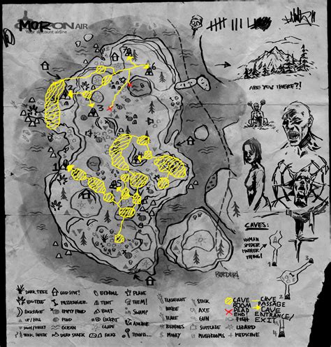 Steam Community Guide The Forest Cave System Map