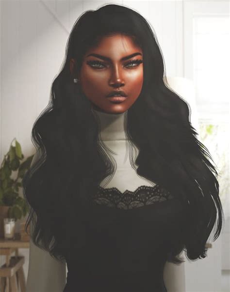 Sims 4 Black Girl Skin Overlay Kissbxe